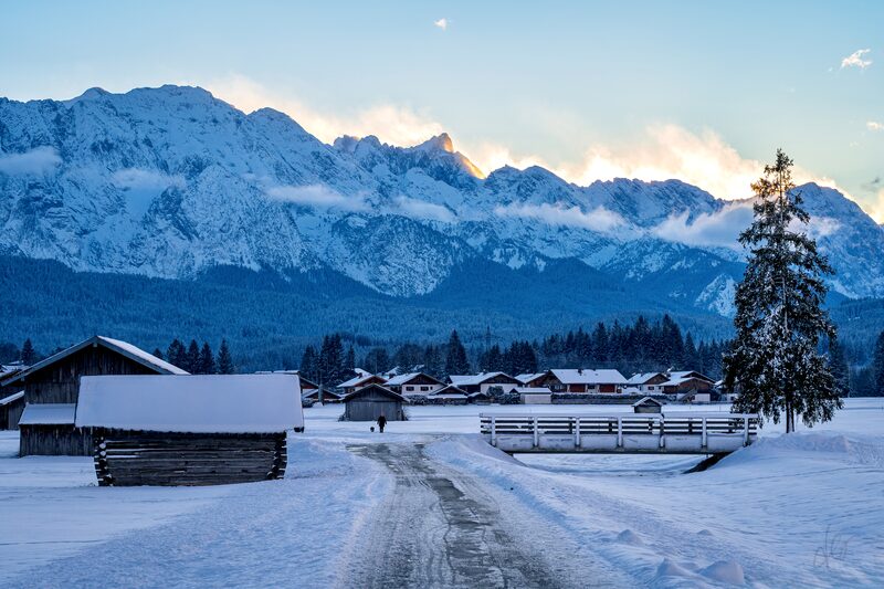 Buckelwiesen und Karwendel
