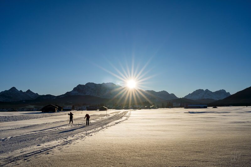 Buckelwiesen und Karwendel